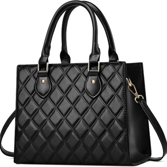 Crossbody Purses and Handbags for Women PU Leather Tote Top Handle Satchel Shoul
